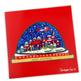 크리스마스 카드 - CHRISTMAS SNOW DOME (CCXM005)